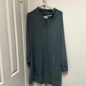 New American Giant Moto dress-gray/blue color